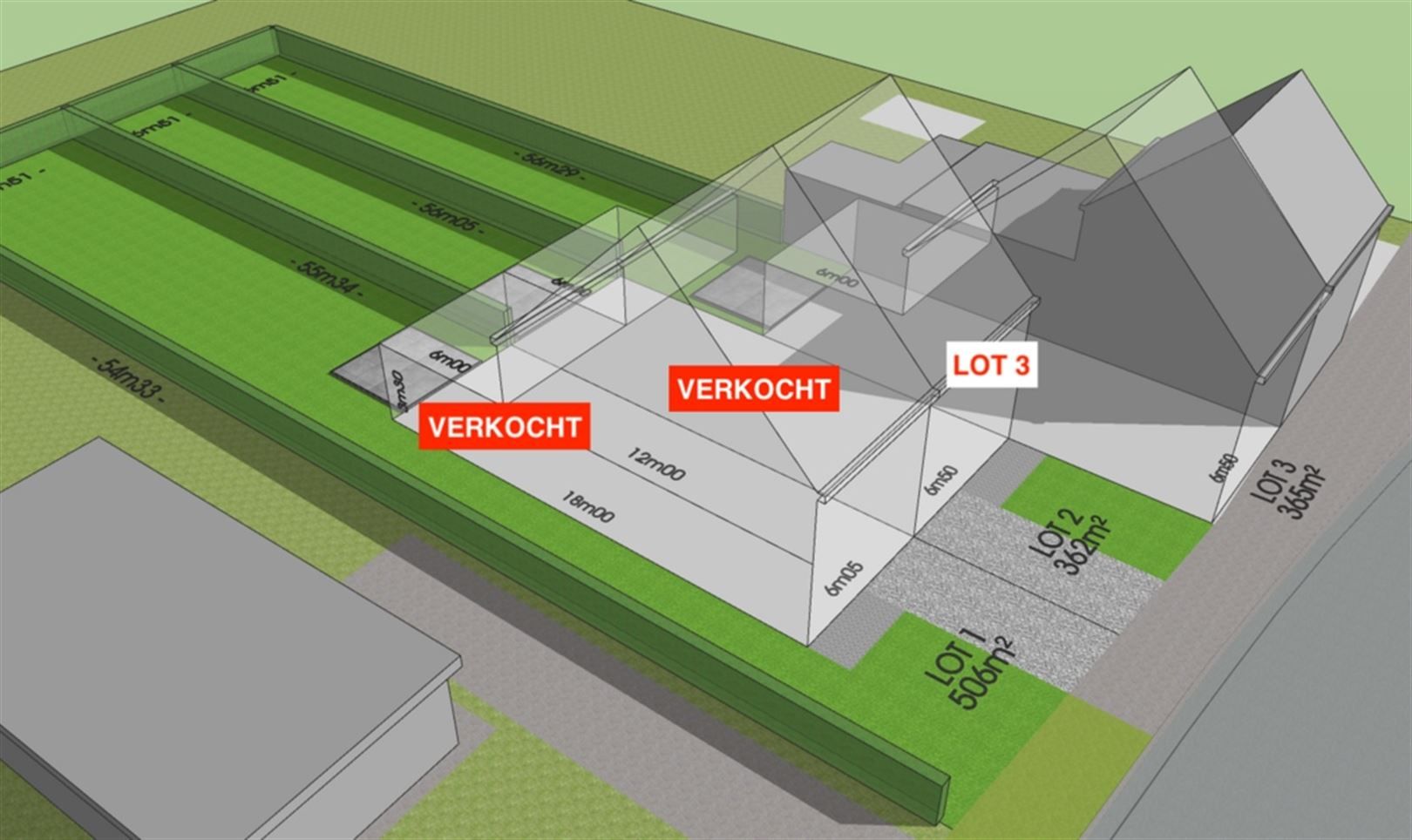 Bouwgrond voor gesloten bebouwing (lot 3) te Baasrode bij Dendermonde. foto 12