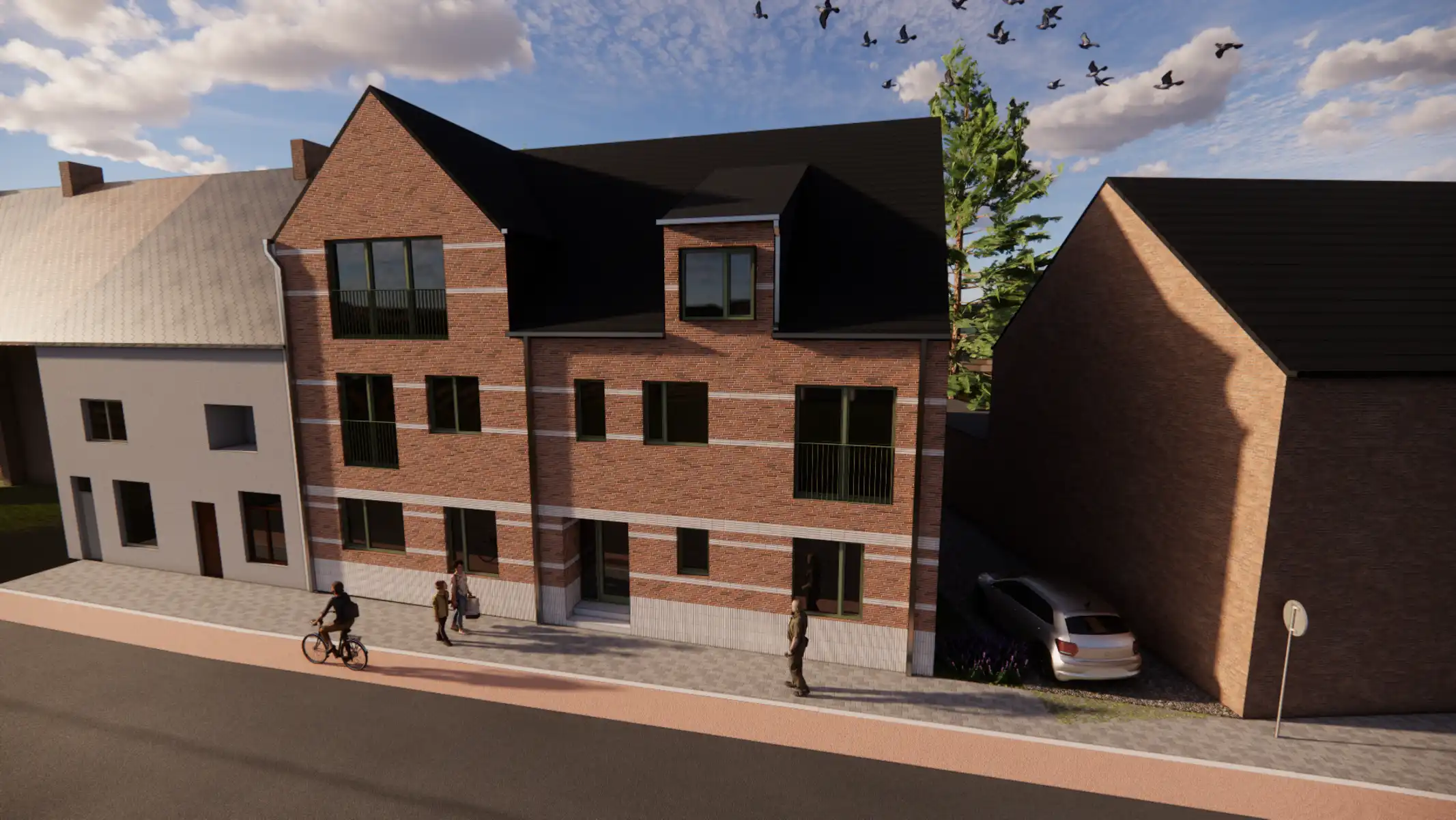 Residentie 't Herenhuis - Gelijkvloers appartement A0.2 foto 3