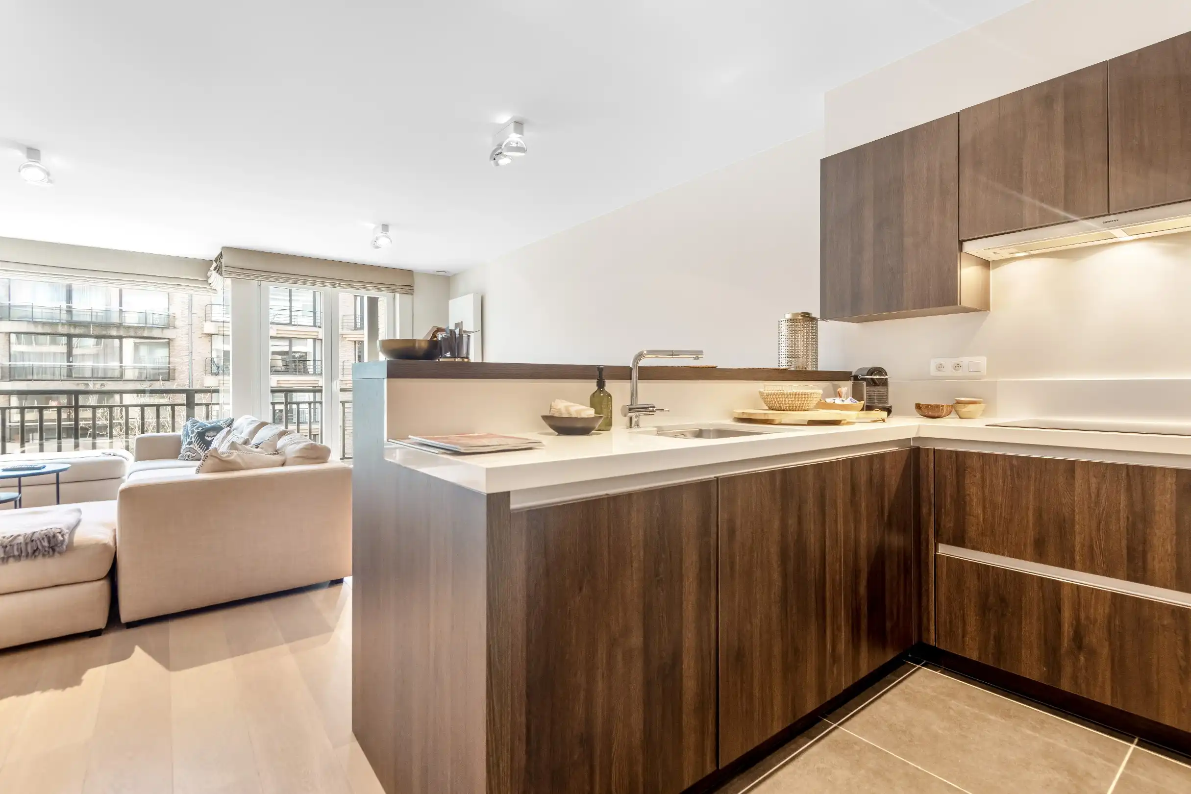 Recent zonnig appartement  met 2 slaapkamers gelegen in het centrum van Knokke.  foto 12