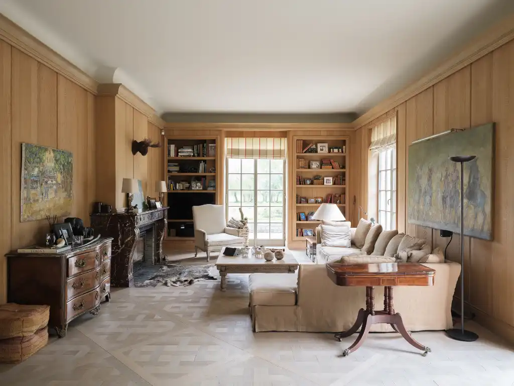 Exclusief landhuis met voormalig koetshuis, gelegen op een prachtig domein van circa 34.000 m² in Evergem foto 2