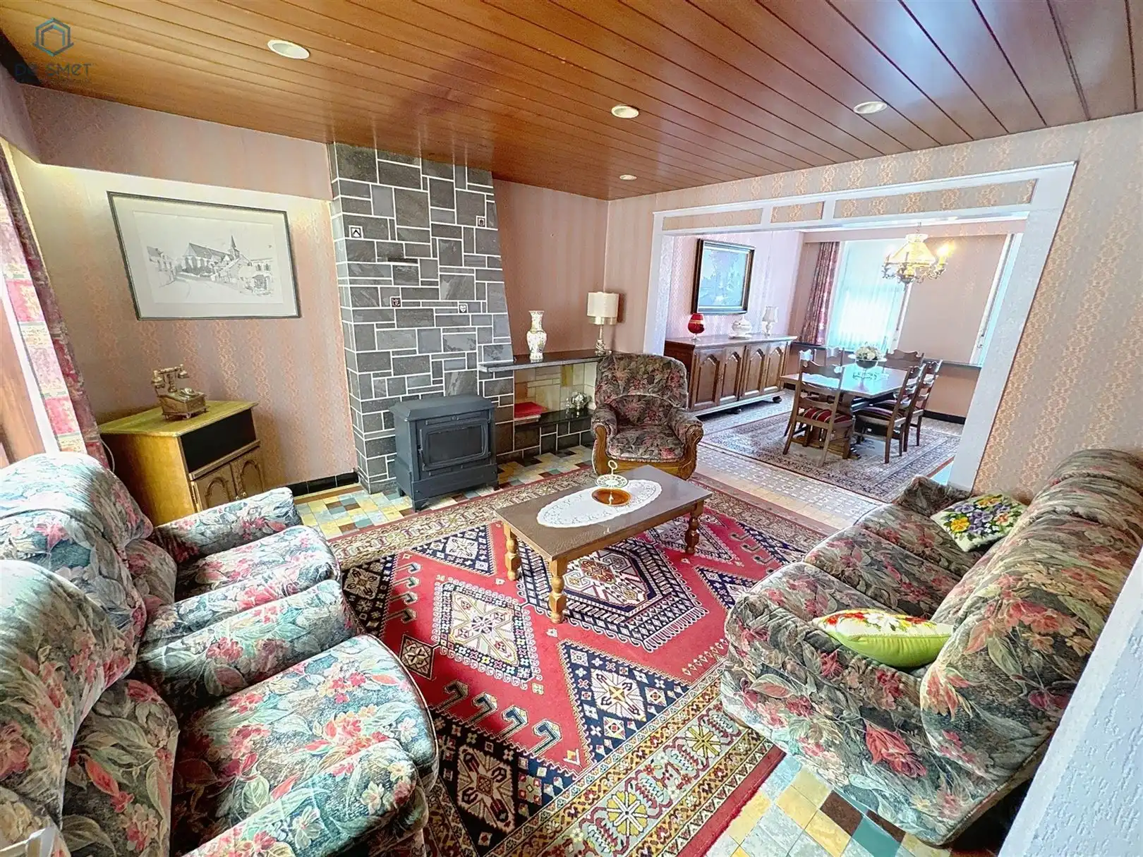 Te renoveren woning met 4 slpks, garage & prachtige tuin vlak aan station Lierde foto 9