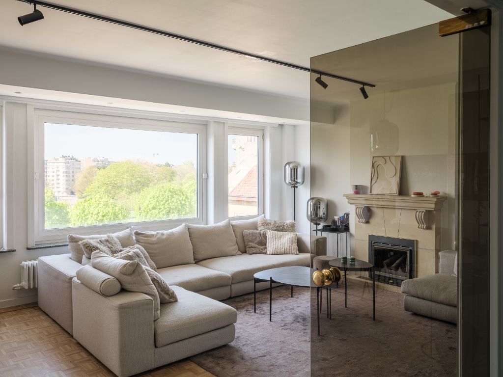 Kwalitatief hoekappartement (BVO 118 m²) met terras en een weids zicht over het Zuidpark en de torens van Gent. foto 3