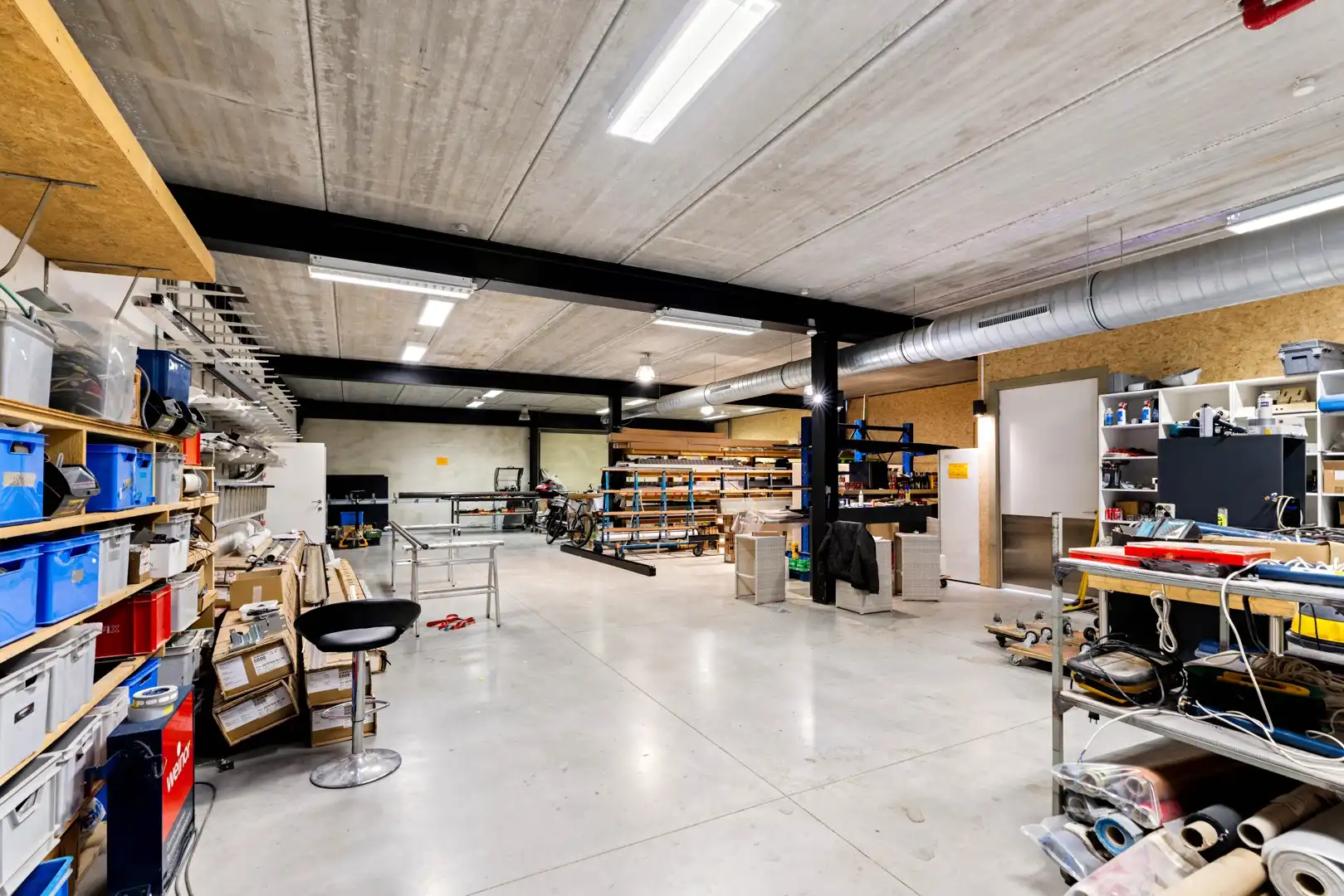 Polyvalent bedrijfsgebouw met woonst op strategische locatie te koop foto 10