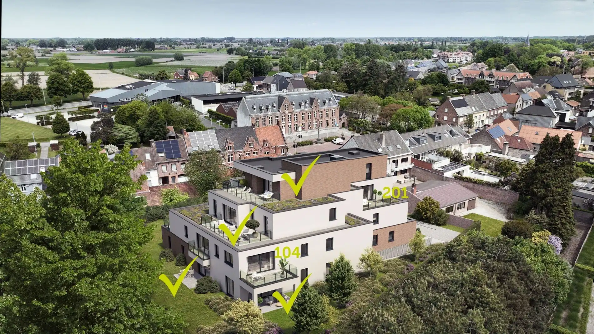 Ruim 2-slpk appartement met 15m2 zuidgericht terras met volle privacy foto 13