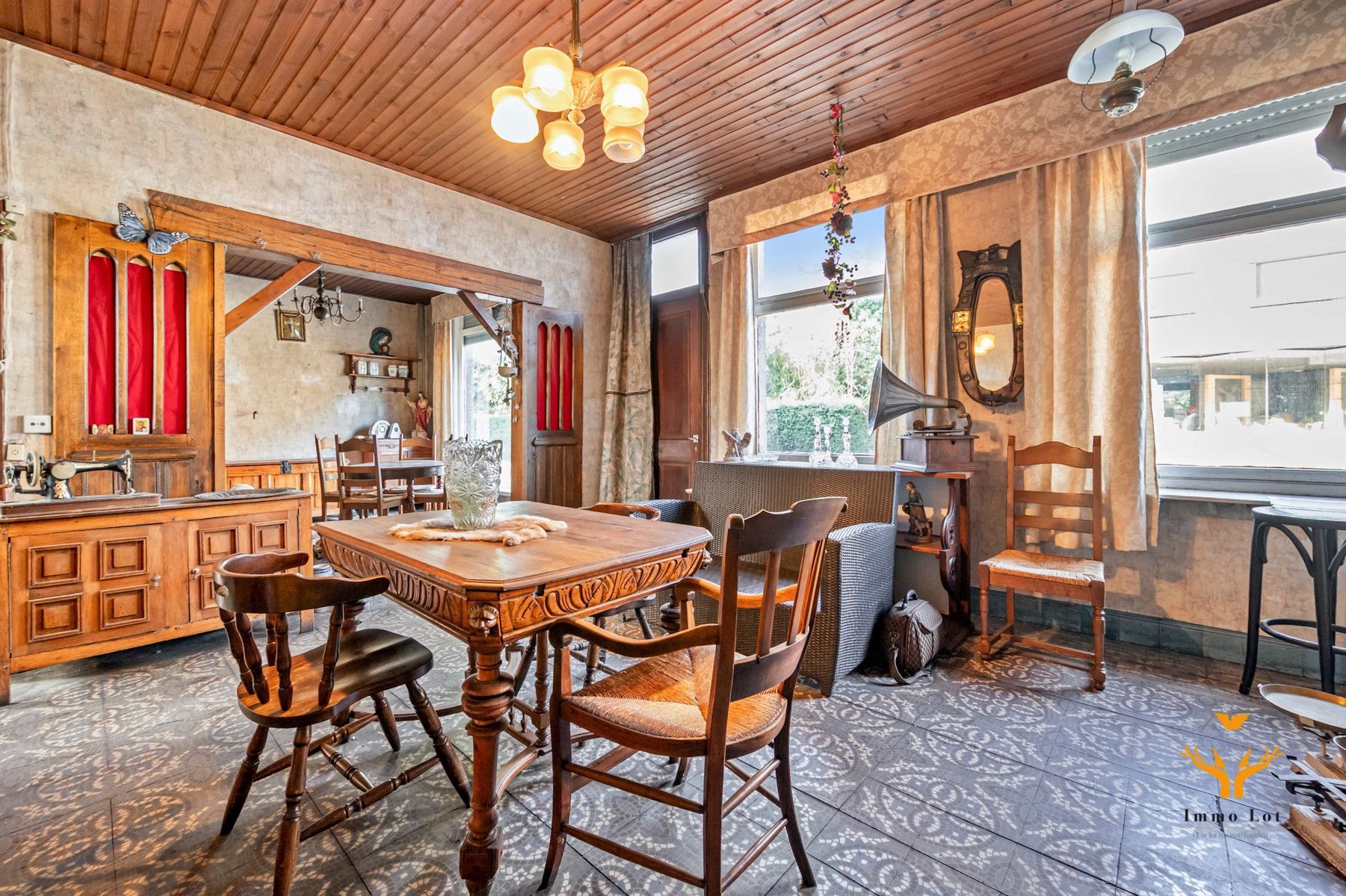 Woning met charme en mooie tuin in hartje Kalken foto 7