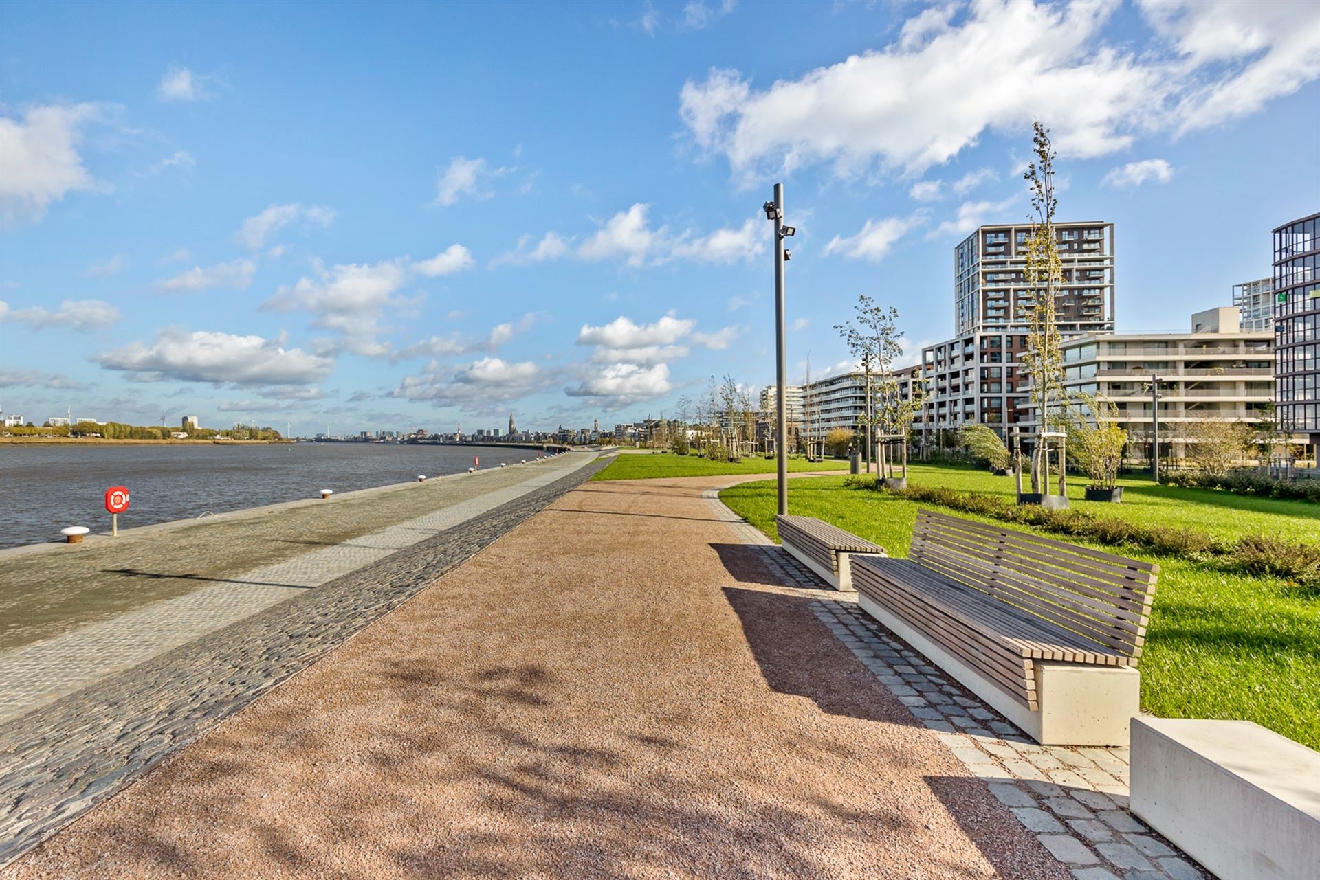 Nieuwbouwstudio met Overdekt Terras en Zicht op Schelde foto 13