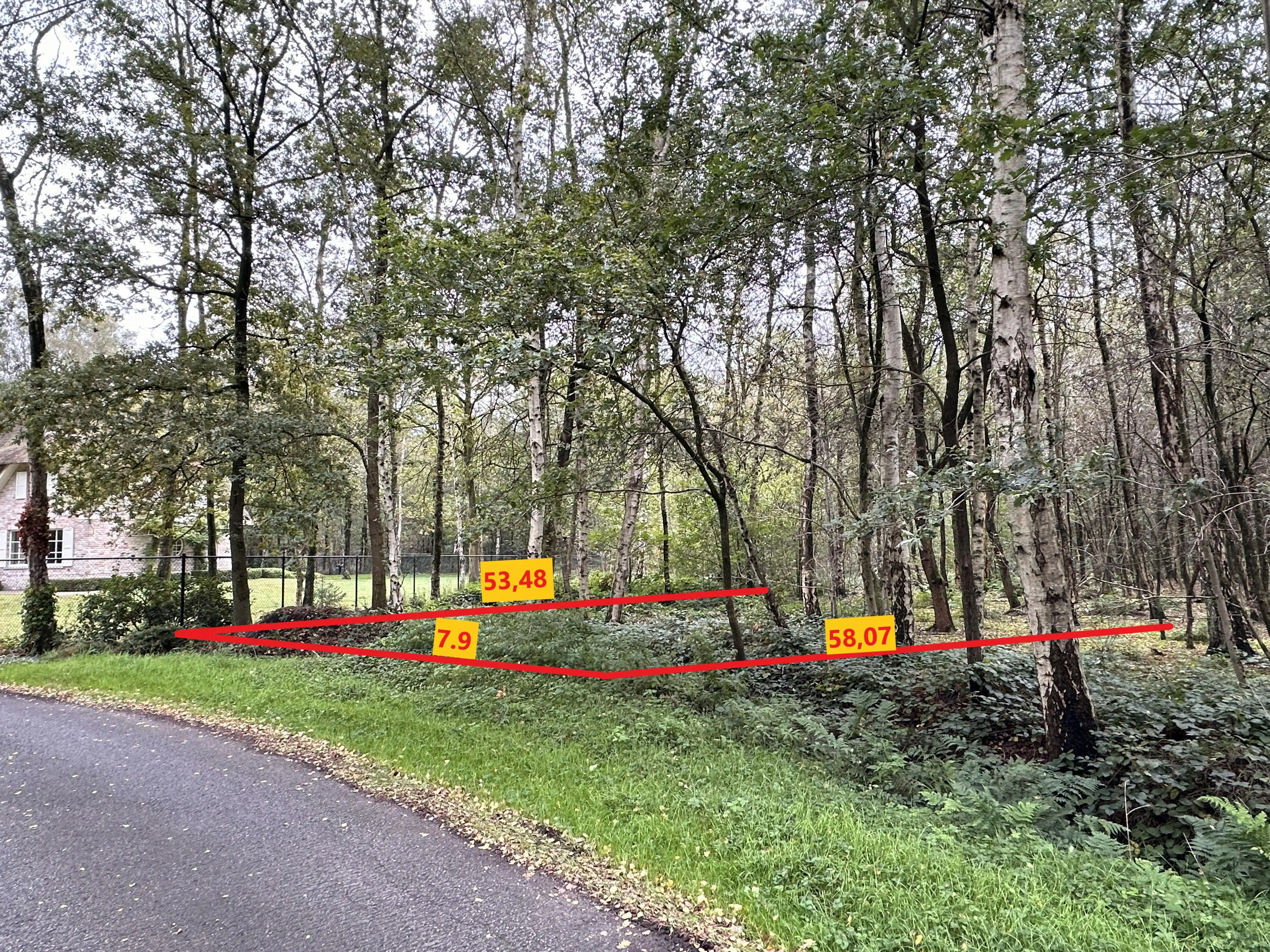 Bouwgrond voor open bebouwing op +/- 1034m² te Kapellen foto 2