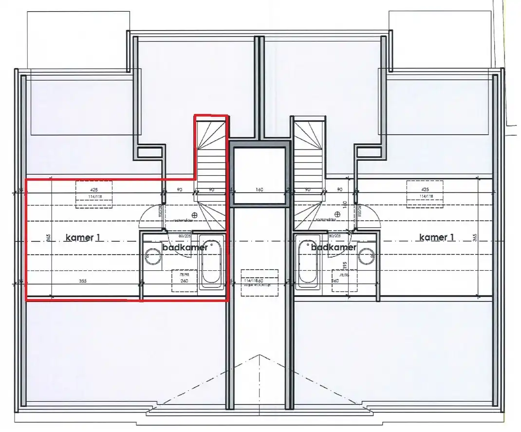 Duplexappartement in Bachte-Maria-Leerne foto 16