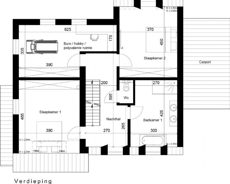 Nieuw te bouwen alleenstaande woning te Oeselgem. foto 4