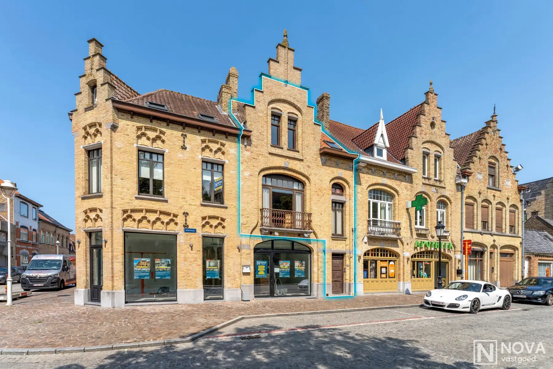 Hoofdfoto van de publicatie: Trapgevelwoning in de historische binnenstad van Nieuwpoort