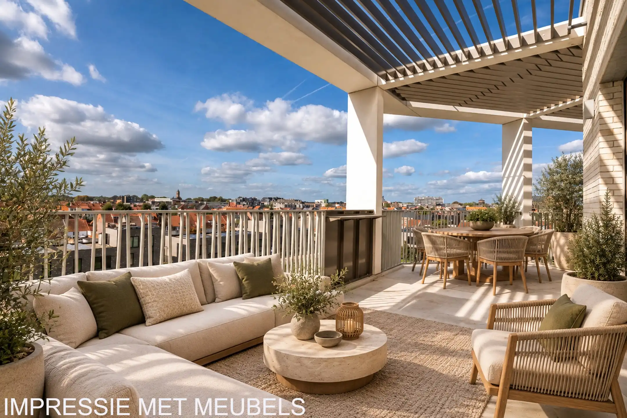 Dakappartement van 121m² omgeven door 46m² aan terrassen foto 8