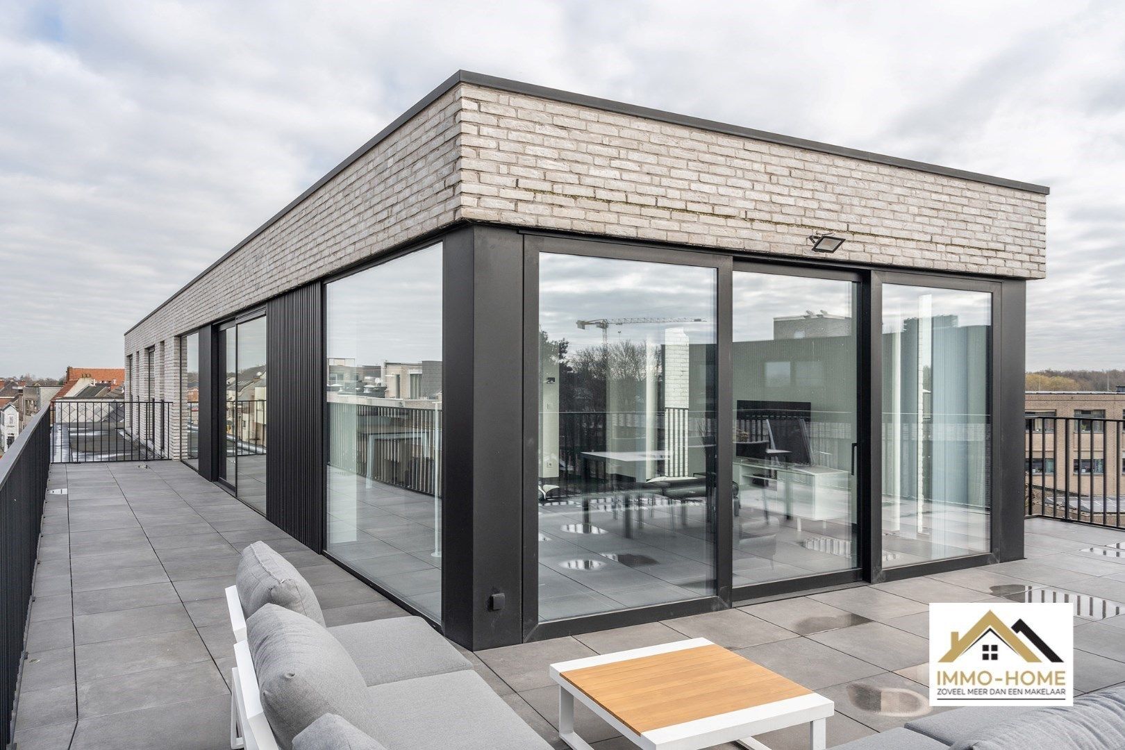 Penthouse met groot terras in Wachtebeke foto 12