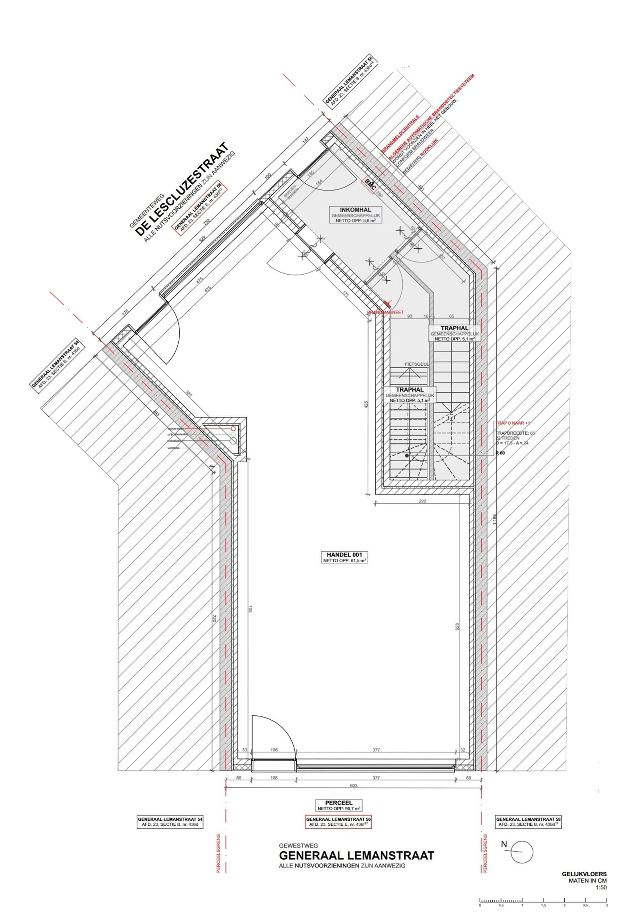 Projectgrond met vergunning - comm glvl + 5 appt foto 7