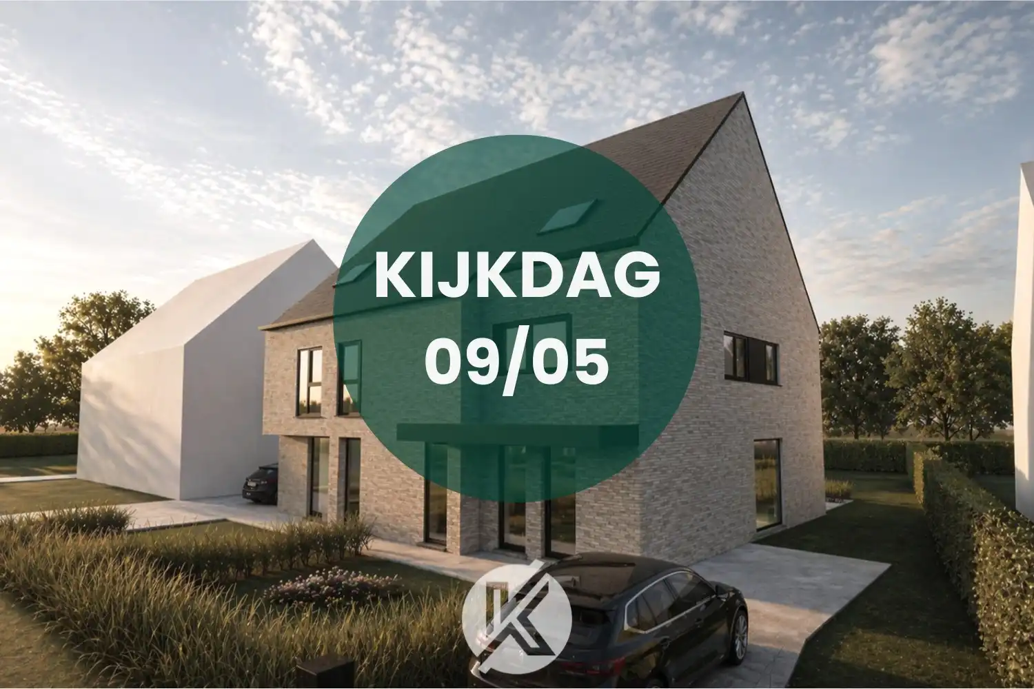 Halfopen nieuwbouwwoning op een rustige ligging foto {{pictureIndex}}