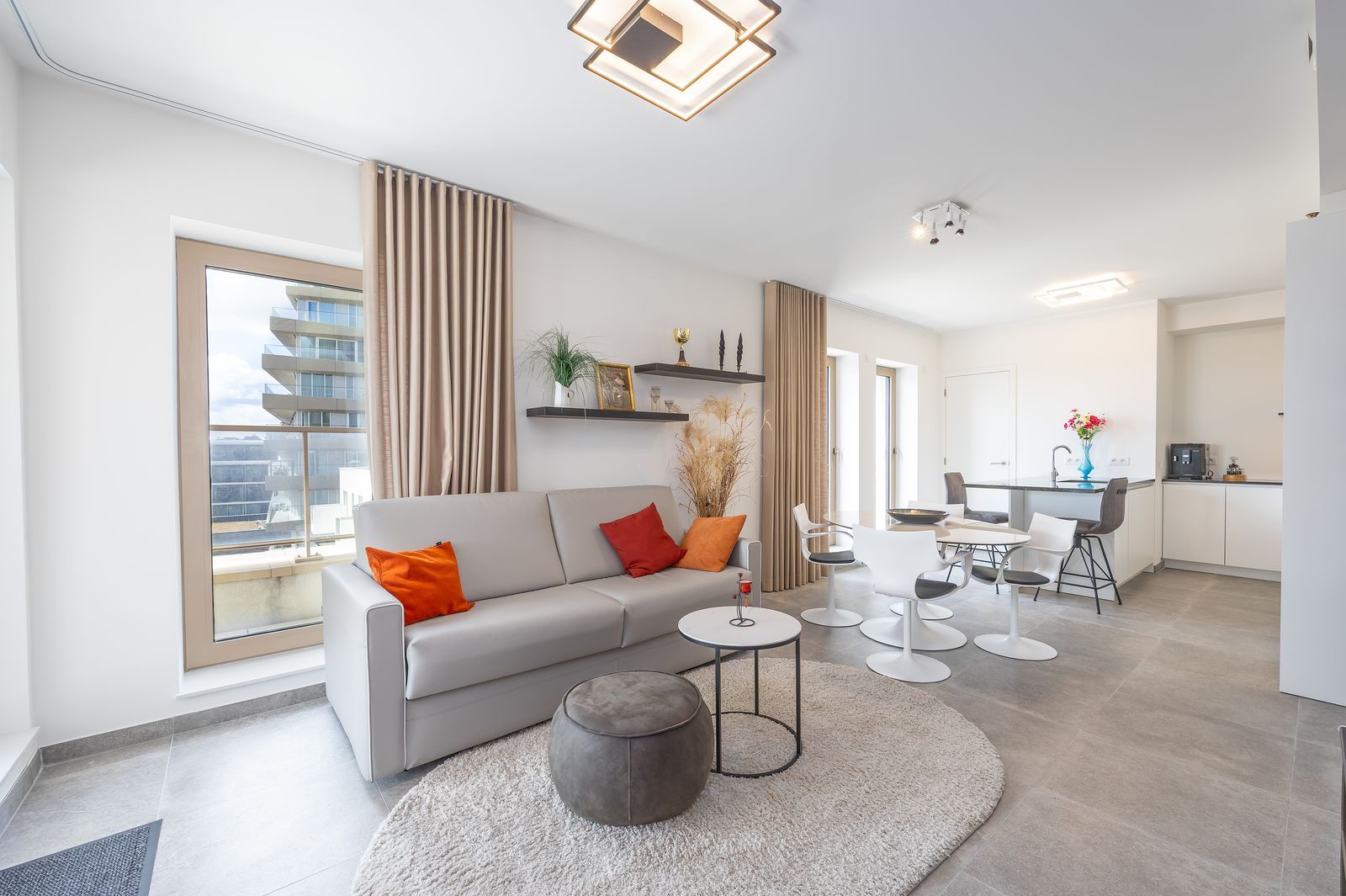 Exclusief appartement met 2 slpk, zonnig leefterras én open zicht foto 6