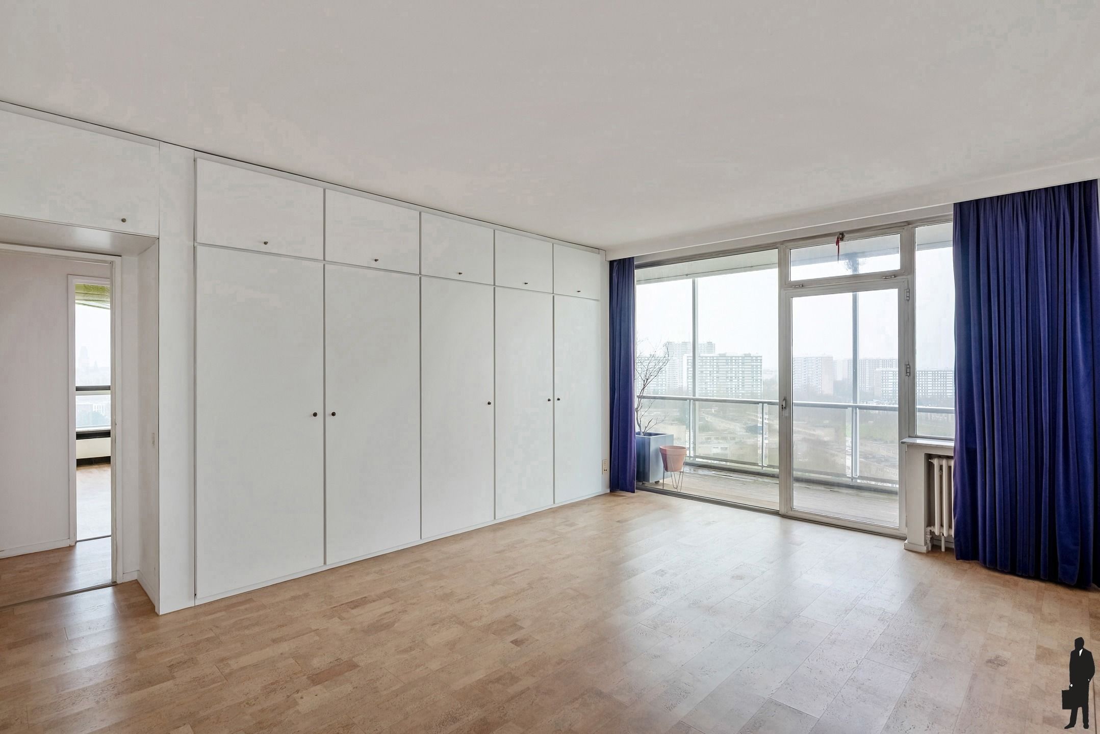 Exclusief appartement met zicht over de skyline van Antwerpen en de Schelde! foto 14