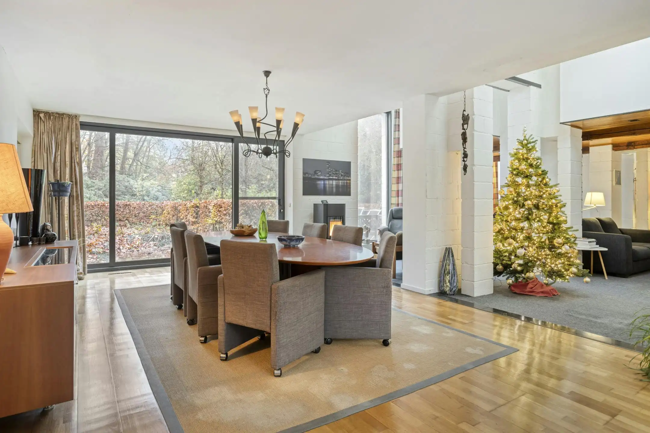 Vrijstaande architectuurwoning op 2.303m² in Schilde foto 5