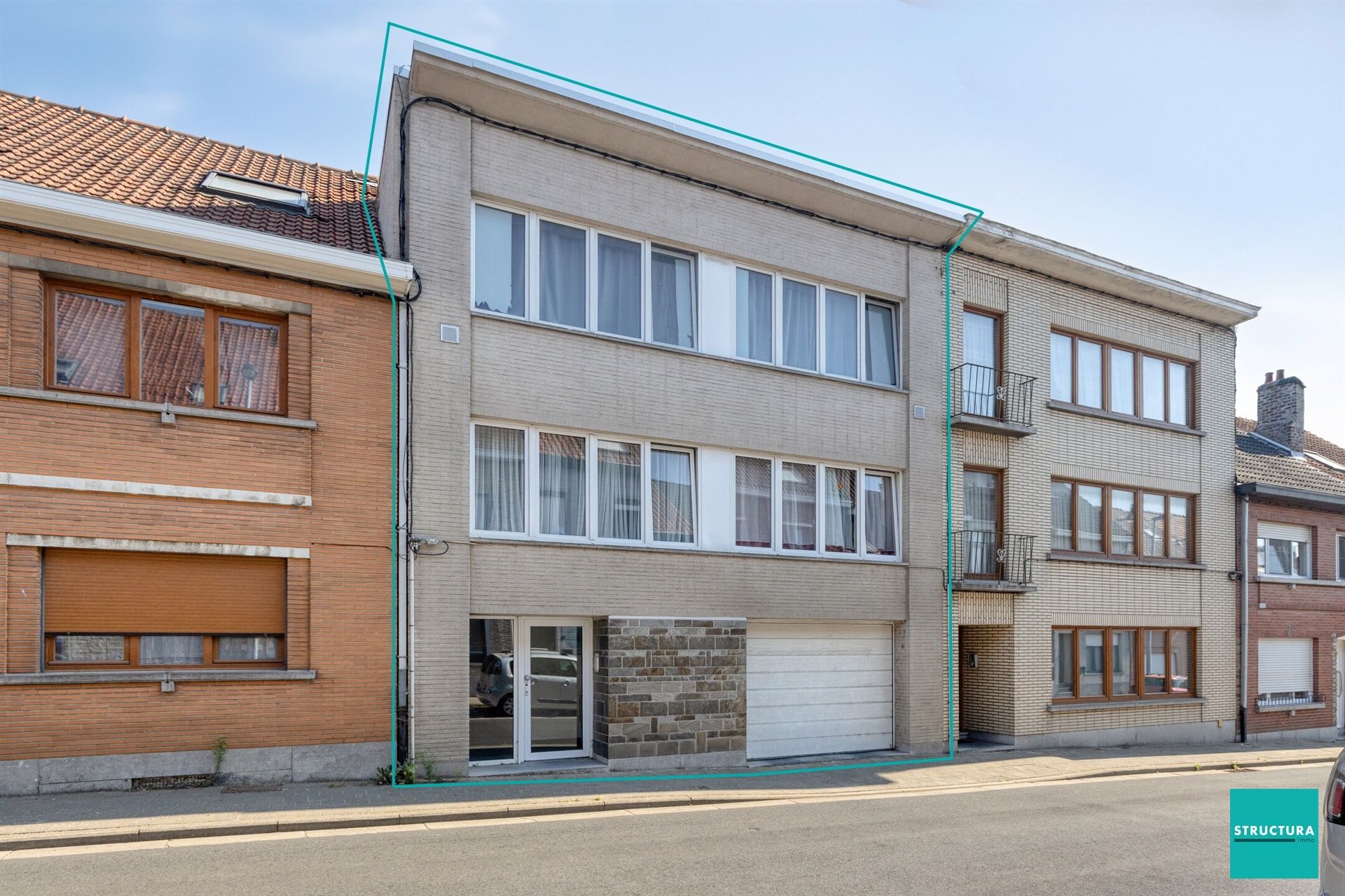 Opbrengsteigendom met 2 appartementen + 6 autostallingen foto 22