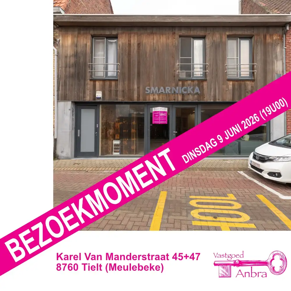 Commercieel te koop Karel van Manderstraat 45+47 - 8760 Tielt