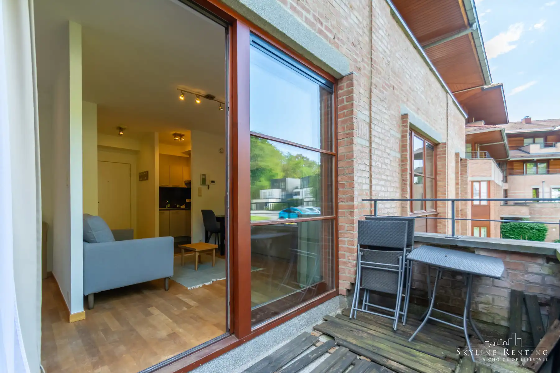 LICHTRIJK - Prachtig gemeubeld Studio (met terras) - 1 slpk foto 5