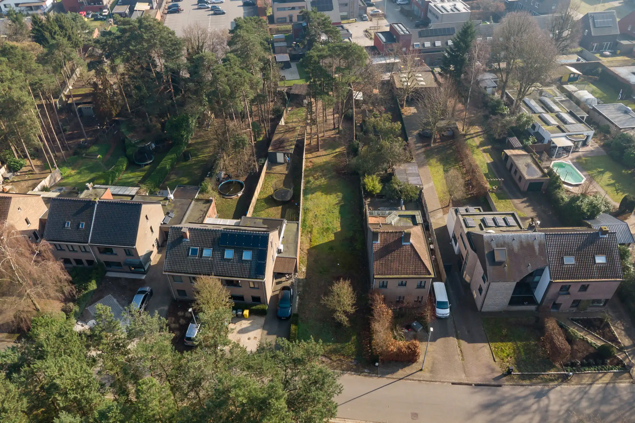 Bouwgrond (722m²) voor halfopen bebouwing nabij centrum Vosselaar! foto 5