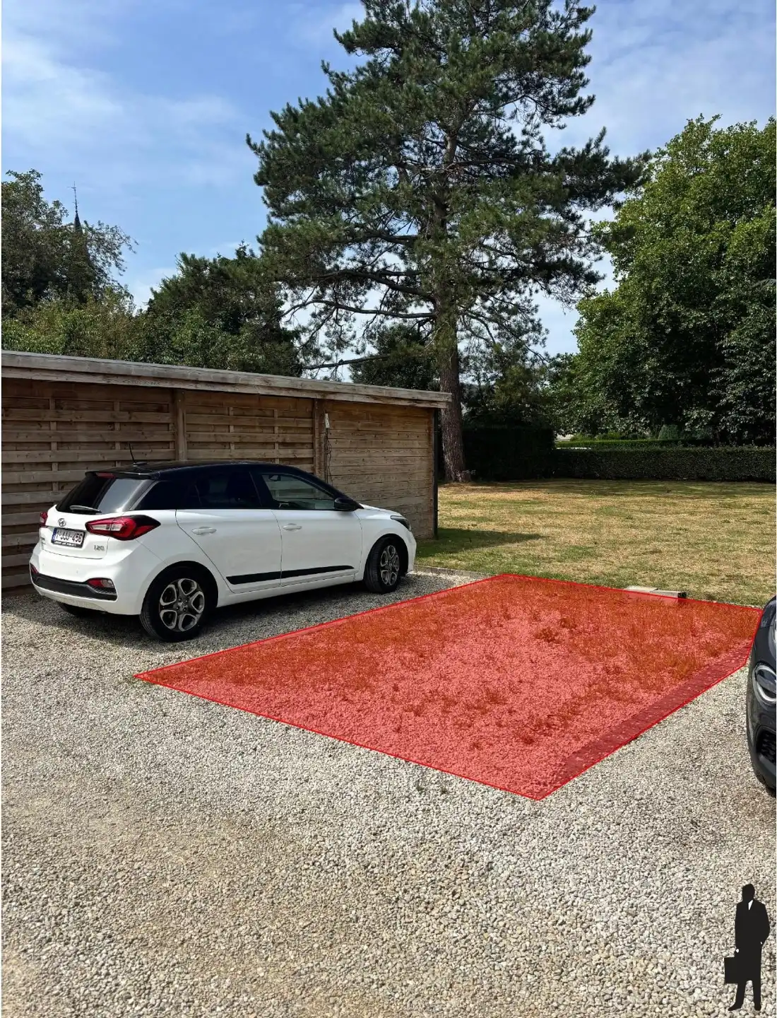 Buitenstaanplaats in Halle voor eigen gebruik of investering foto 3