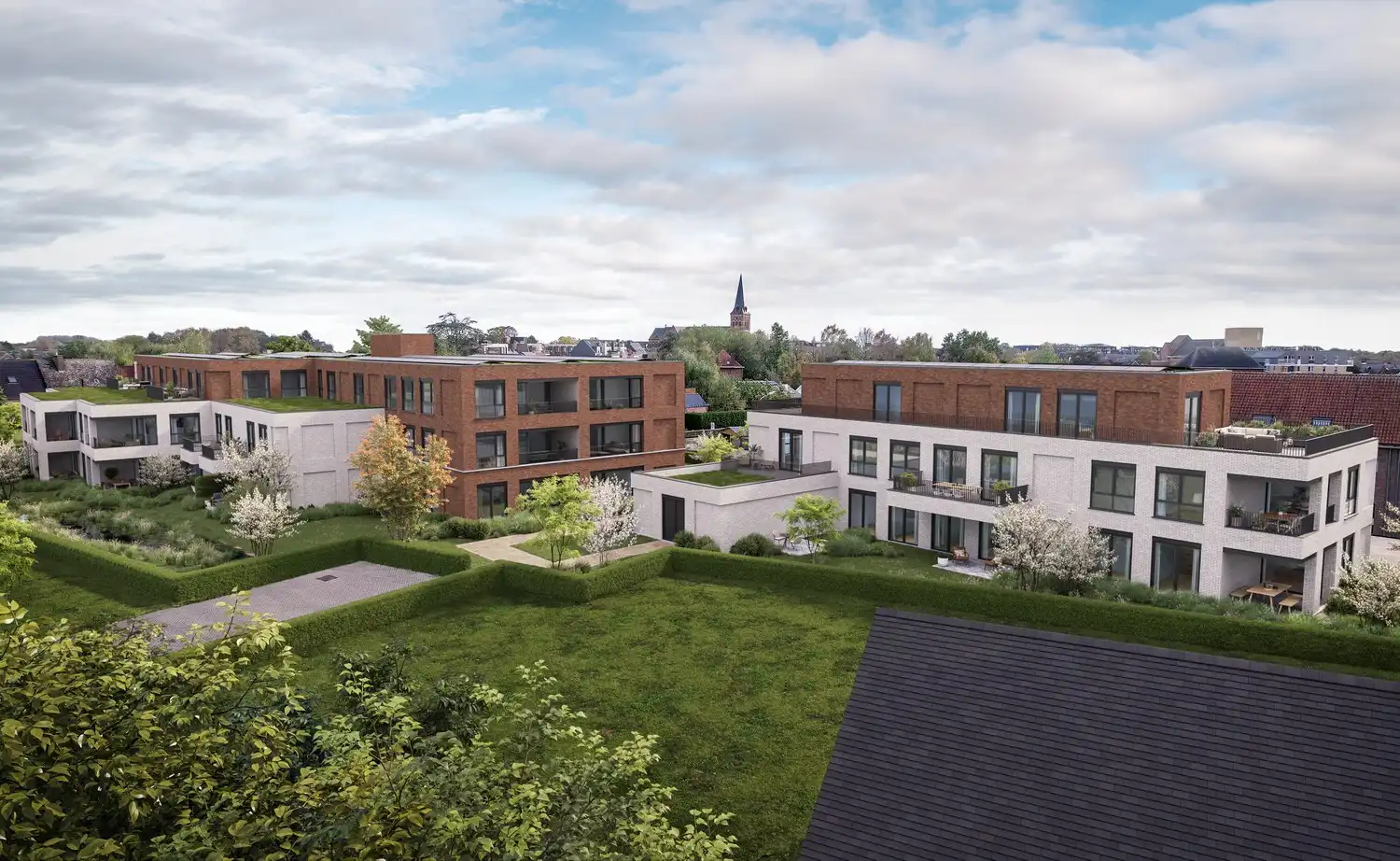 Gelijkvloers app. met 2 slpkrs in uniek nieuwbouwproject foto 8