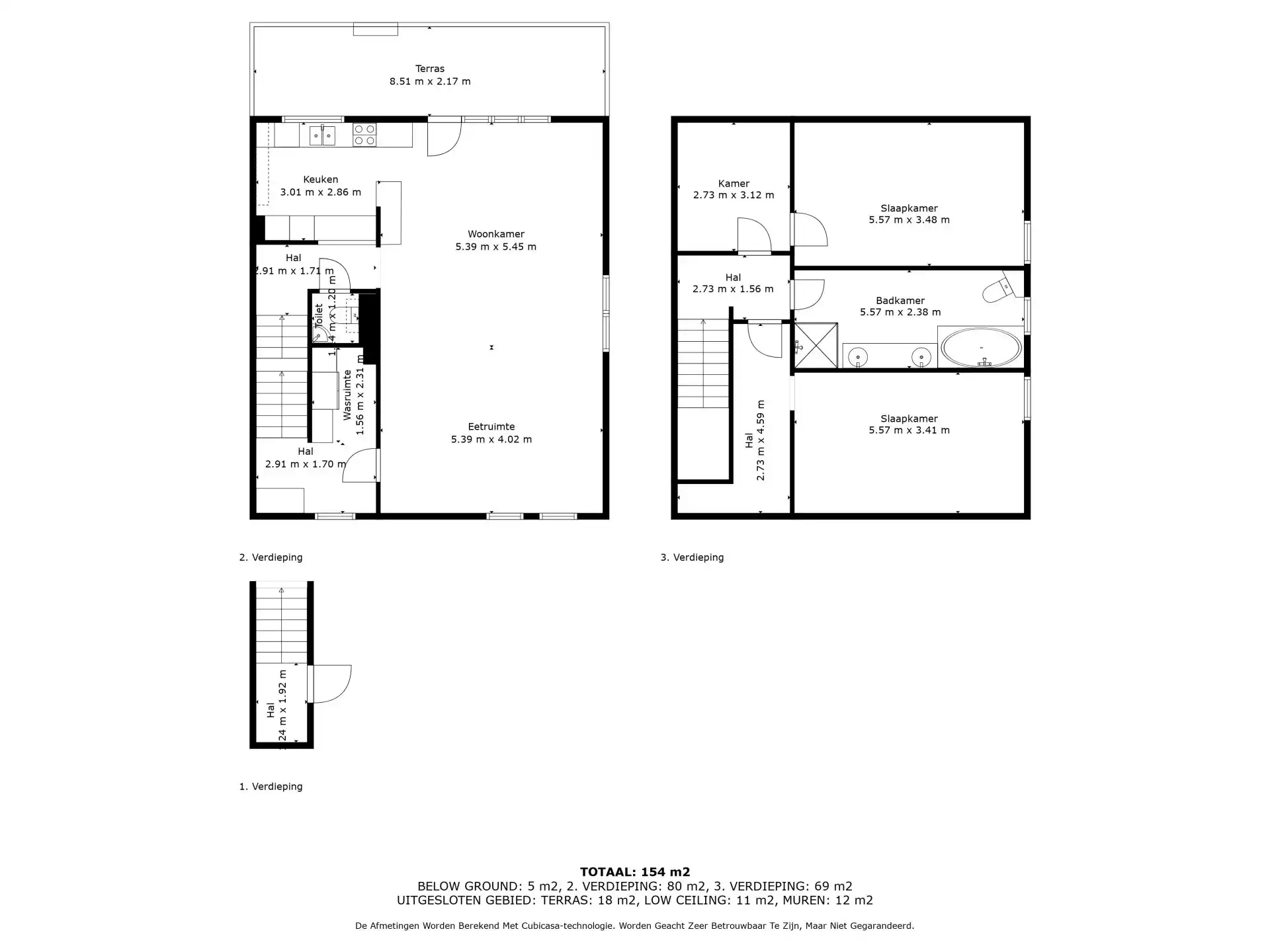 Zeer ruim Duplexappartement met 2 slaapkamers en ruim terras foto 16