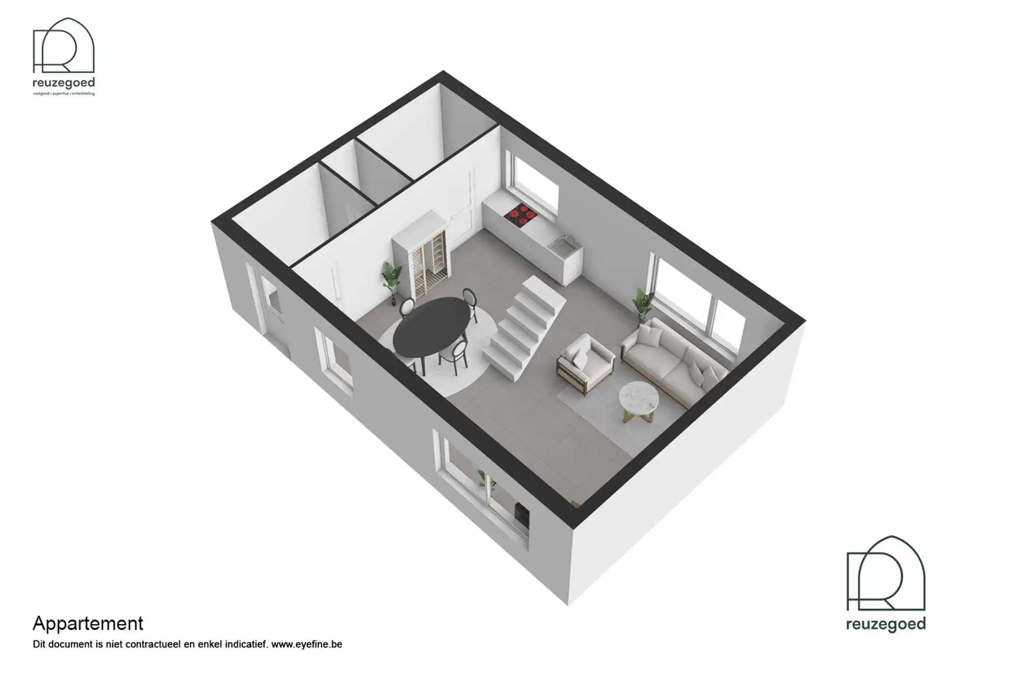 Uniek duplexappartement (3 slpk) met huisgevoel, groene daktuin en zicht op de velden in Kortessem foto 49