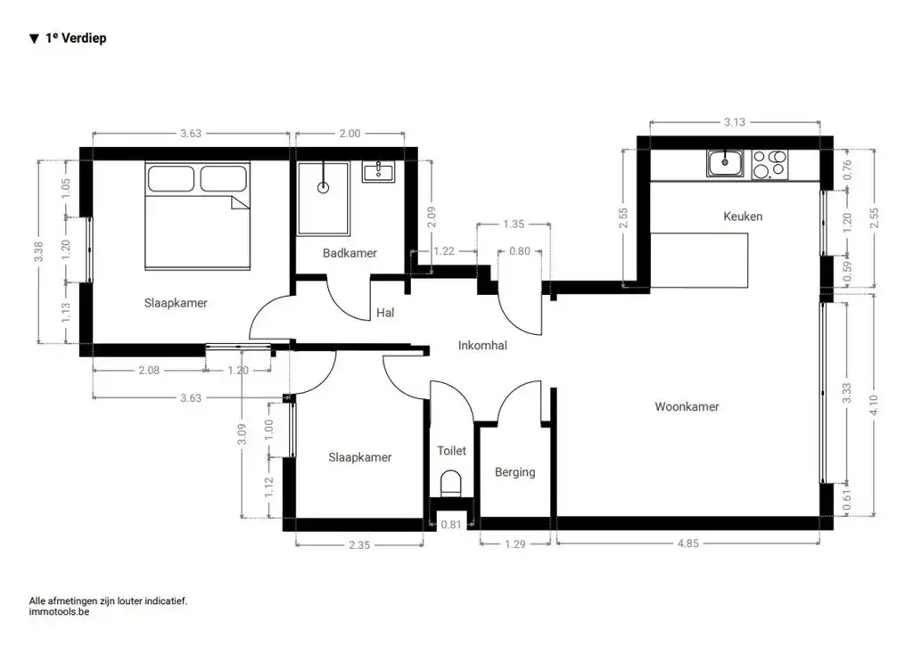 Instapklaar appartement met ruime tuin foto 18