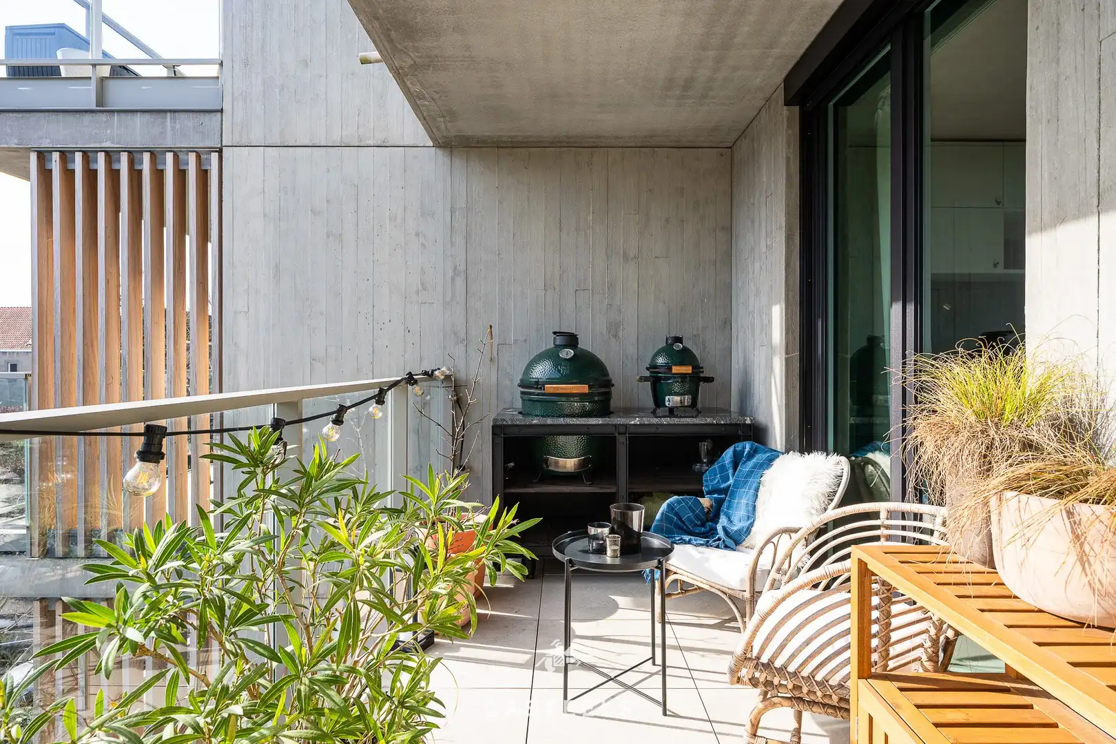 Wonen aan de Leie in een recent nieuwbouwappt met ruim terras foto 7