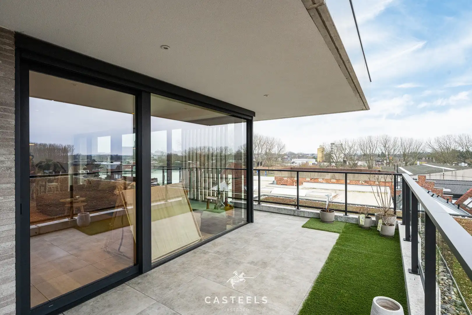 Unieke kans: Exclusieve penthouse met open uitzicht in Wetteren foto 5