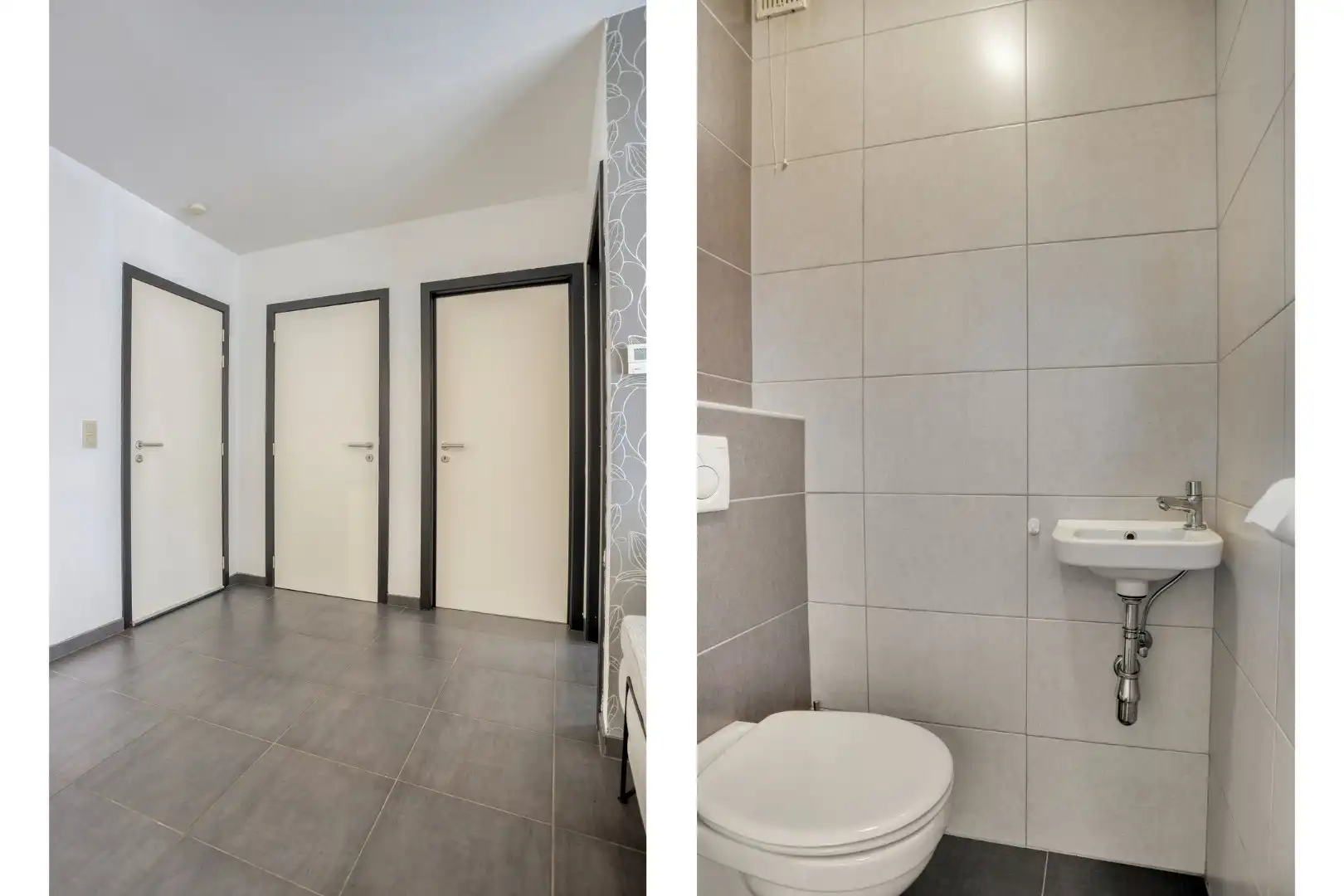 Instapklaar gelijkvloers appartement met 1 slpk, tuintje en autostaanplaats in het centrum ! foto 12