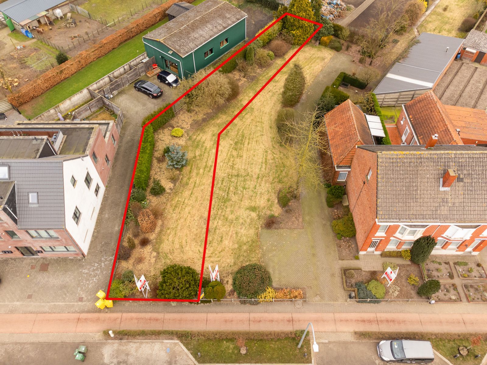 Bouwgrond voor halfopen bebouwing op 539m2 grond foto 4