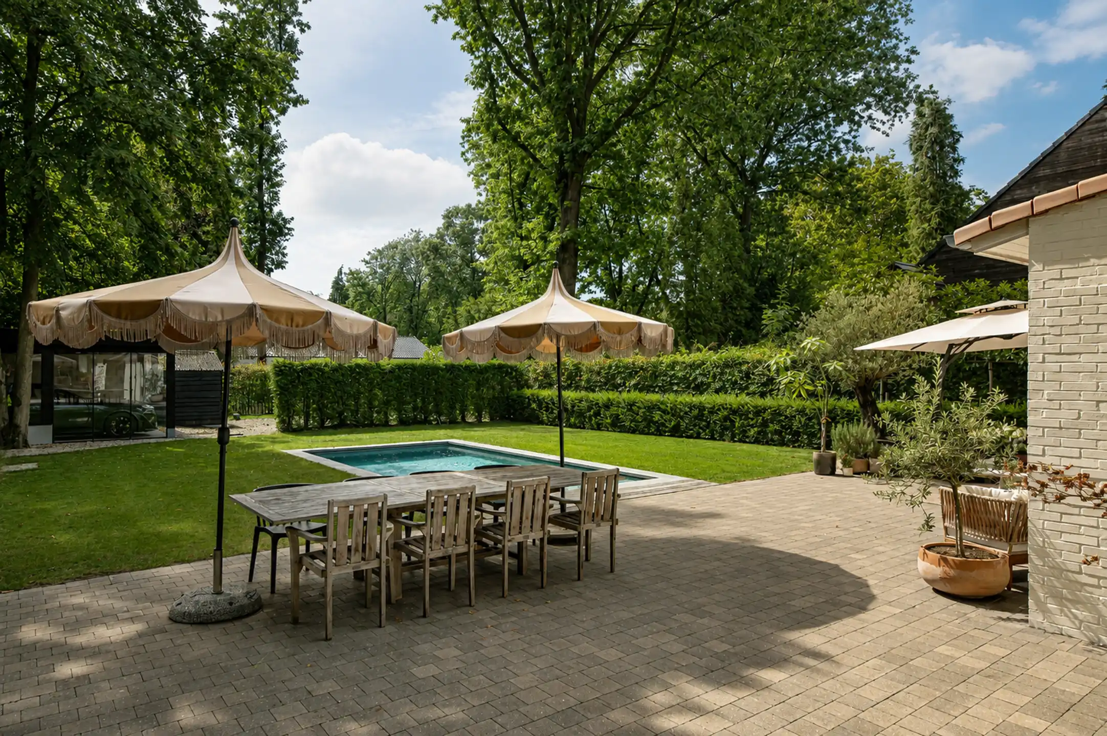 Stijlvolle villa waar mediterrane charme en hedendaags buitenleven harmonieus samenkomen op een toplocatie in Heide foto 42