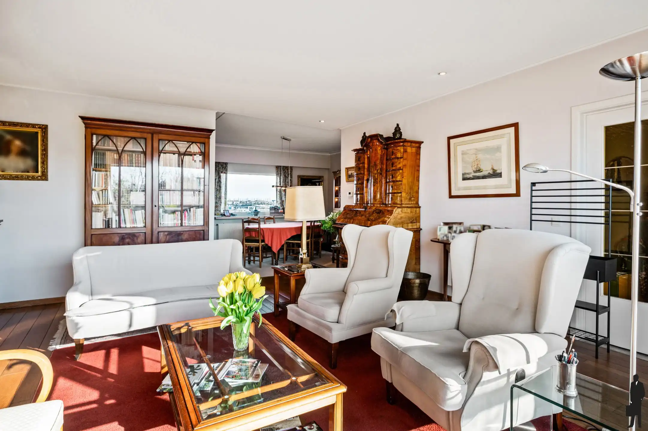 Penthouse met parkzicht & zonneterras in Berchem foto 7