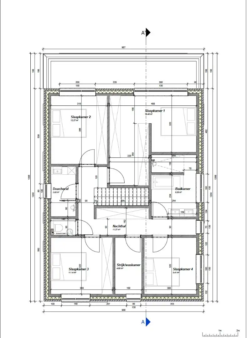Ruime nieuwbouwwoning te Boutersem met zicht op het achterliggend groen foto 4