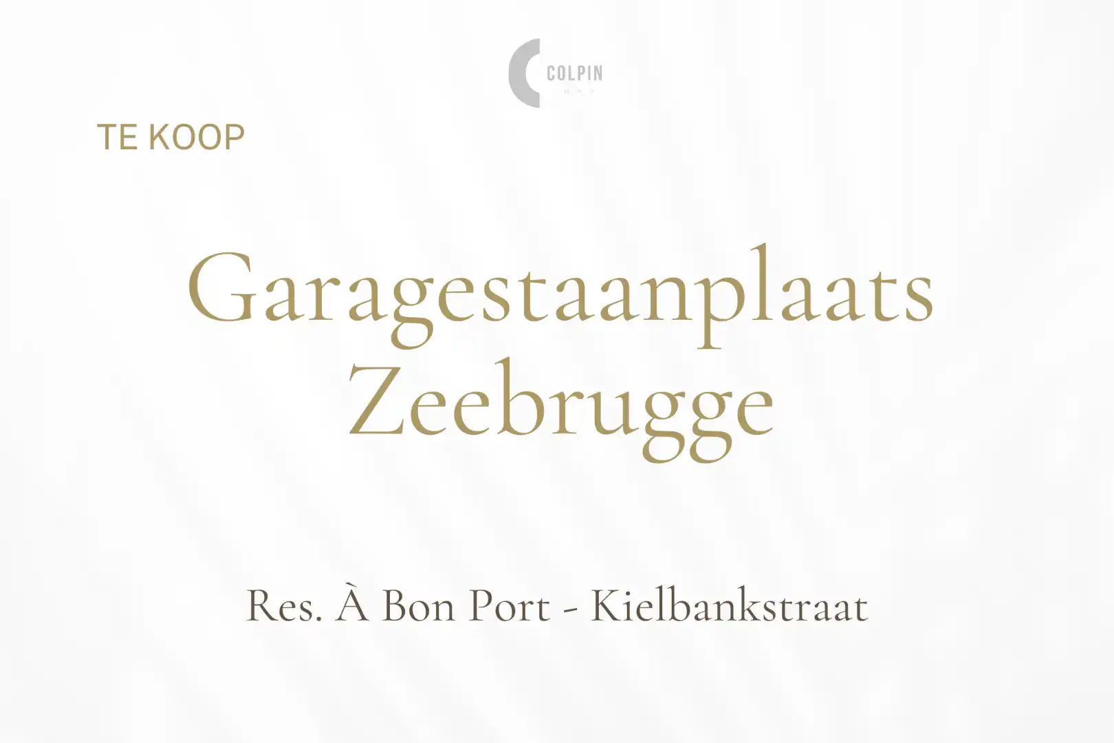 Gemakkelijk toegankelijke garagestaanplaats in een afgesloten garagecomplex te Zeebrugge foto {{pictureIndex}}