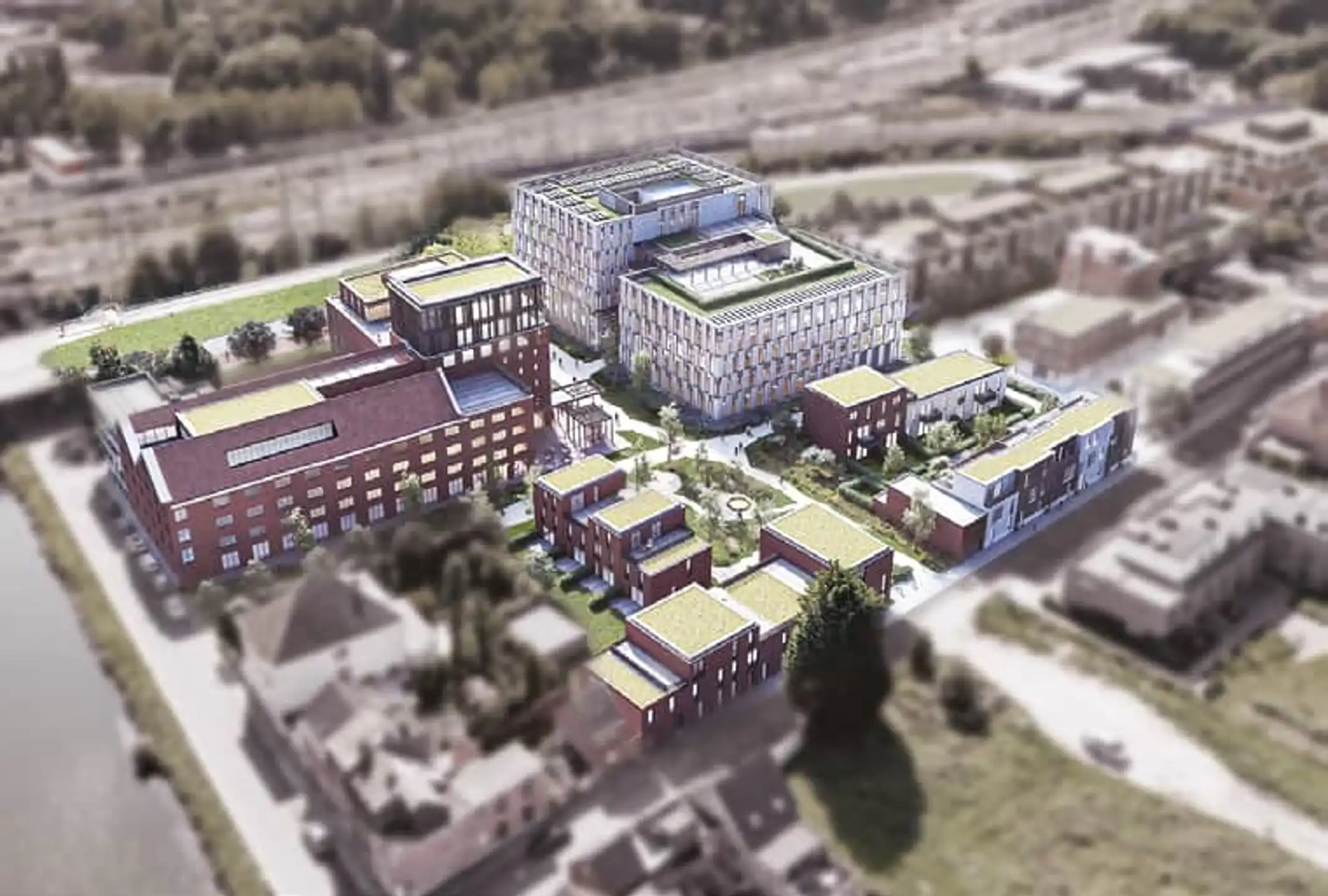 Nieuwbouwkantoren Malt District Mechelen-Zuid foto 2