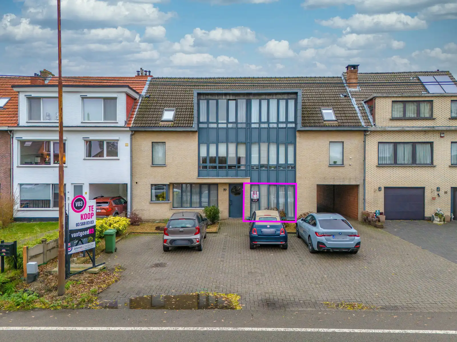 Gelijkvloers appartement met twee slaapkamers en garage  foto 14