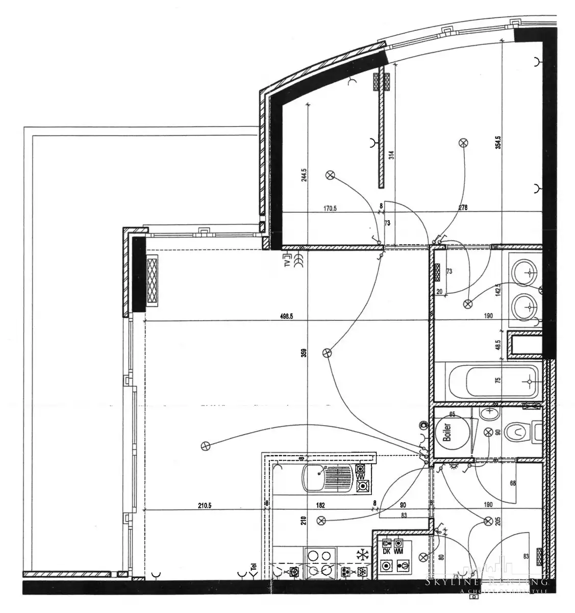 Mooi gemeubeld app. 1 Kamer + MOOI TERRAS! (EU area) foto 13