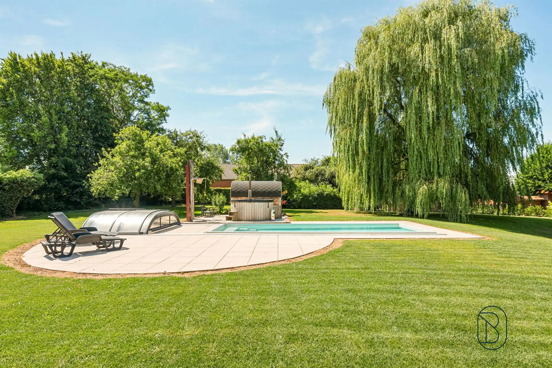 Vakantiewoning (16 pers) met feestzaal en wellness foto 3