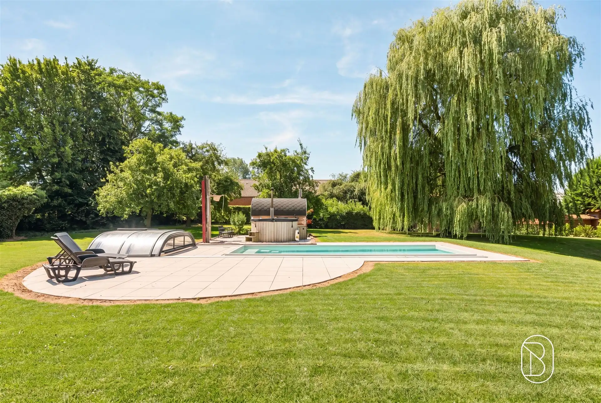 Vakantiewoning (16 pers) met feestzaal en wellness foto 3