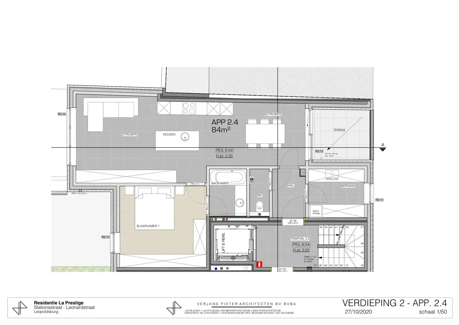 Modern 1-slaapkamerappartement met terras en autostaanplaats in hartje Leopoldsburg foto 16