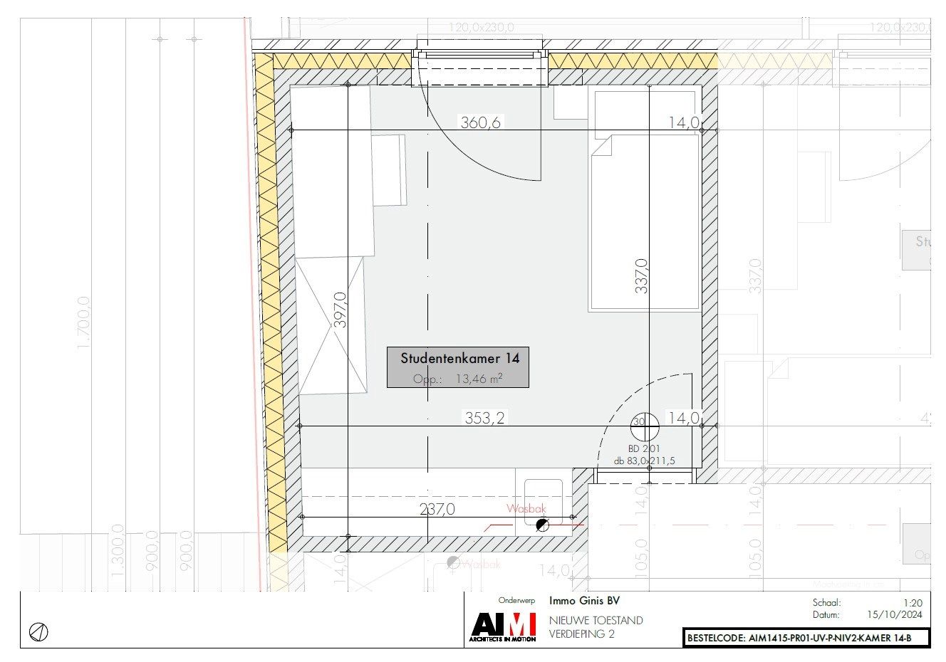 Nieuwbouw 19 studentenkamers - Unieke investeringskans in het hart van Geel foto 16