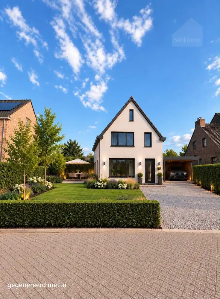 Vrijstaande woning met 3 slaapkamers en ruime garage op 555 m² in Meerhout foto 4