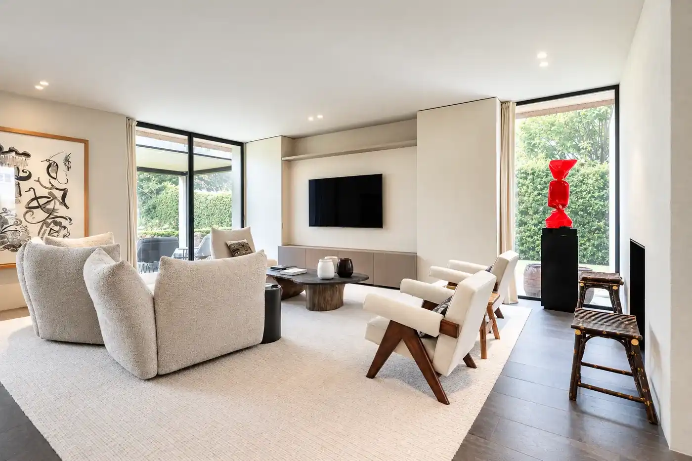 Exclusieve architecturale villa met zwembad in het prestigieuze Zoute - unieke parel foto 7