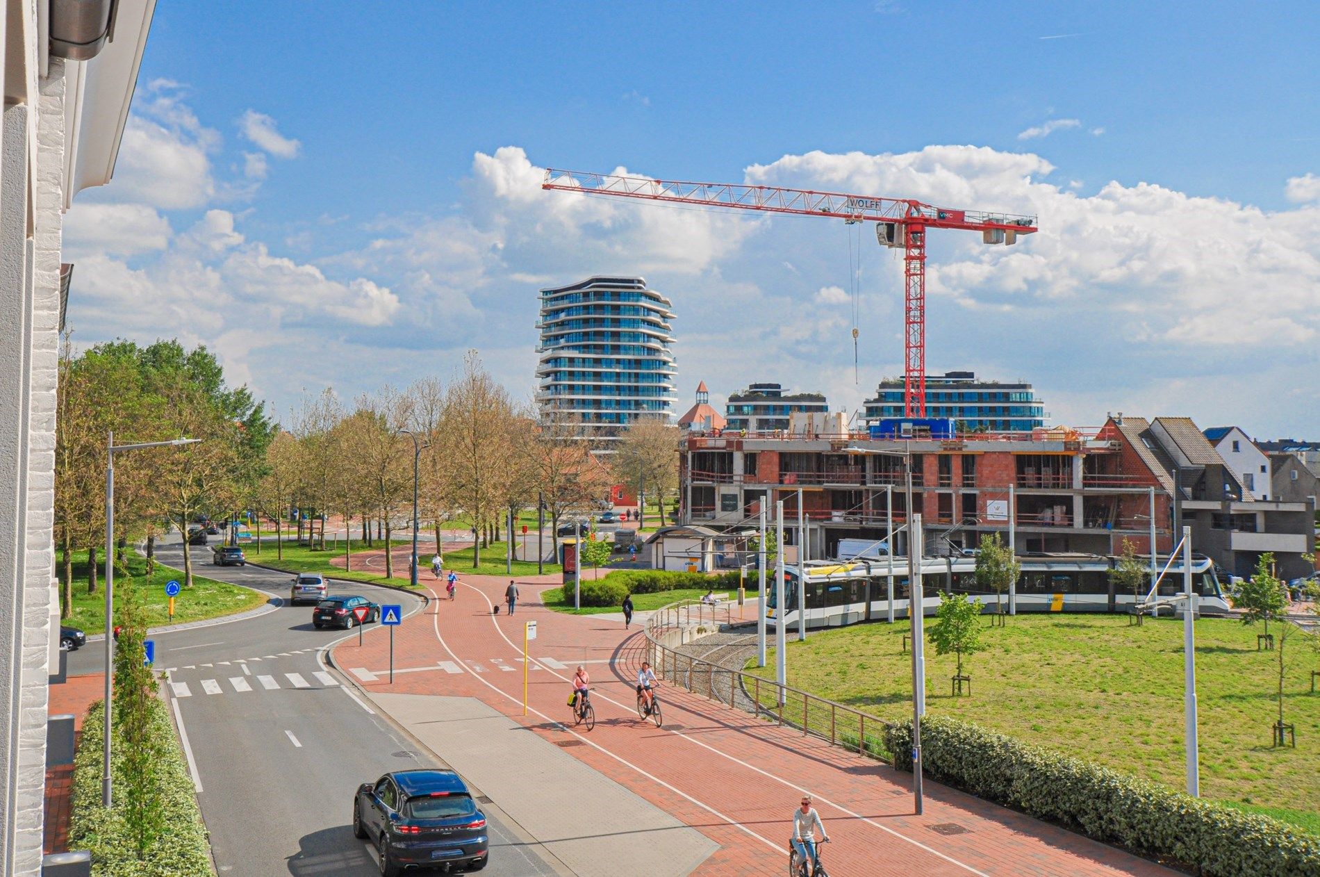 Nieuwbouw : appartement met gevelbreedte van ongeveer 5,2 meter en een ruim zonnig terras. foto 4