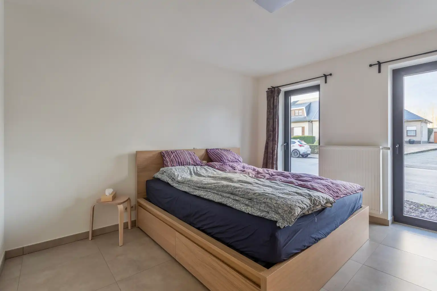 Gelijkvloersapp. in uitstekende staat met 1 slpk en carport foto 8