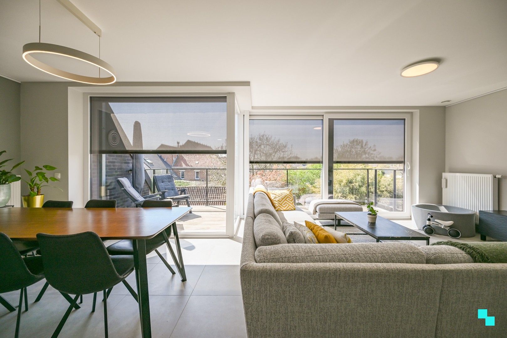 Energiezuinig tweeslaapkamer appartement te hartje Sint-Eloois-Winkel foto 16